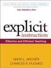 Image for Explicit instruction: effective and efficient teaching