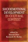 Image for Socioemotional development in cultural context