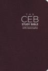 Image for The Ceb Study Bible with Apocrypha Bonded Leather Cordovan