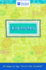 Image for Promises for Life: Kid Notes : Pocket Inspirations Notes