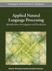 Image for Applied Natural Language Processing : Identification, Investigation and Resolution