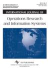 Image for International Journal of Operations Research and Information Systems (Vol. 1, No. 3)
