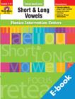 Image for Phonics Intervention Centers: Short and Long Vowels, Intermediate.