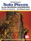 Image for Solo Pieces For The Beginning Saxophonist