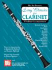 Image for Easy classics for clarinet: with piano accompaniment