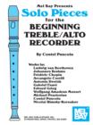 Image for Solo Pieces for the Beginning Treble/Alto Recorder.