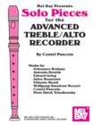 Image for Solo Pieces for the Advanced Treble/Alto Recorder