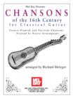 Image for Chansons of the 16th Century for Classical Guitar