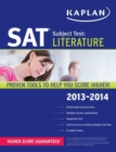 Image for Kaplan SAT Subject Test Literature
