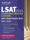 Image for Kaplan LSAT 2014 Strategies, Practice, and Review with 4 Real Practice Tests