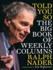 Image for The big book of Ralph Nader columns