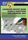 Image for Louisiana Notary Exam Sample Questions and Answers 2021: Explanations Keyed to the Official Study Guide