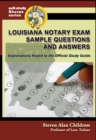 Image for Louisiana Notary Exam Sample Questions and Answers: Explanations Keyed to the Official Study Guide