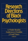 Image for Research directions of Black psychologists