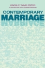 Image for Contemporary marriage: comparative perspectives on a changing institution