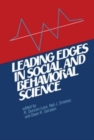 Image for Leading edges in social and behavioral science