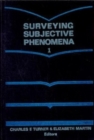 Image for Surveying Subjective Phenomena, Volume 1