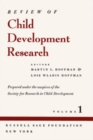 Image for Review of Child Development Research: Volume 1