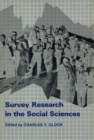 Image for Survey Research in the Social Sciences