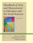 Image for Handbook of tests and measurement in education and the social sciences.