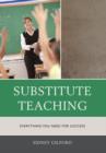 Image for Substitute teaching  : everything you need for success