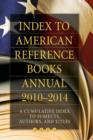 Image for Index to American Reference Books Annual 2010-2014