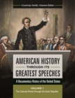 Image for American history through its greatest speeches: a documentary history of the United States