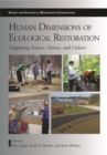 Image for Human Dimensions of Ecological Restoration