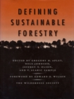 Image for Defining sustainable forestry