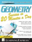 Image for Geometry Success in 20 Minutes a Day.