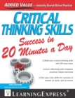 Image for Critical Thinking Skills Success in 20 Minutes a Day, 3rd Edition