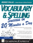 Image for Vocabulary &amp; Spelling Success in 20 Minutes a Day.