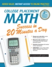 Image for College placement math success in 20 minutes a day.