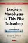 Image for Langmuir monolayers in thin film technology