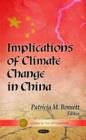 Image for Implications of climate change in China