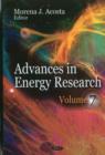 Image for Advances in energy researchVolume 7