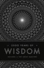 Image for 2500 years of wisdom  : sayings of the great masters