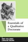 Image for Essentials of a Qualitative Doctorate