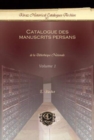 Image for Catalogue des manuscrits persans (Vol 1-4)