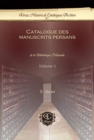 Image for Catalogue des manuscrits persans (Vol 1)