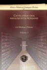 Image for Catalogue des manuscrits persans (Vol 3)