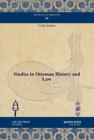 Image for Studies in Ottoman History and Law