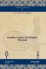 Image for Familles Latines de l&#39;Empire Ottoman