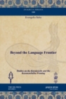 Image for Beyond the Language Frontier : Studies on the Karamanlis and the Karamanlidika Printing