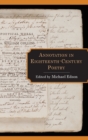 Image for Annotation in Eighteenth-Century Poetry