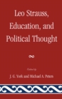Image for Leo Strauss, education, and political thought