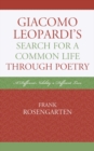 Image for Giacomo Leopardi’s Search For a Common Life Through Poetry