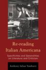 Image for Re-reading Italian Americana