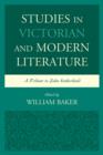 Image for Studies in Victorian and Modern Literature : A Tribute to John Sutherland