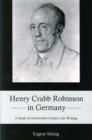 Image for Henry Crabb Robinson in Germany